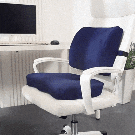 Inspodesk BackBliss Luxe: Soothing Lumbar Support for Ultimate Posture