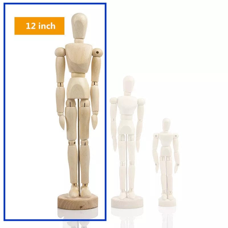 Inspodesk Body 12 inch / CHINA ArtiFlex: Dynamic Wooden Sketch Mannequin