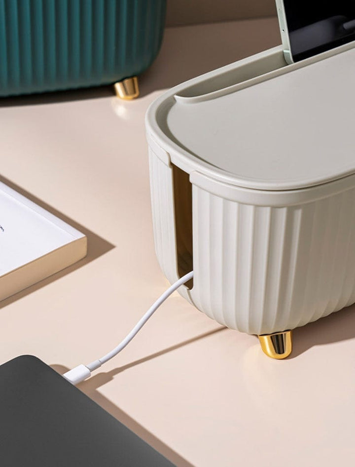 Inspodesk Embrace Minimalism: Upgrade to the SleekConnect' Cable Organizer