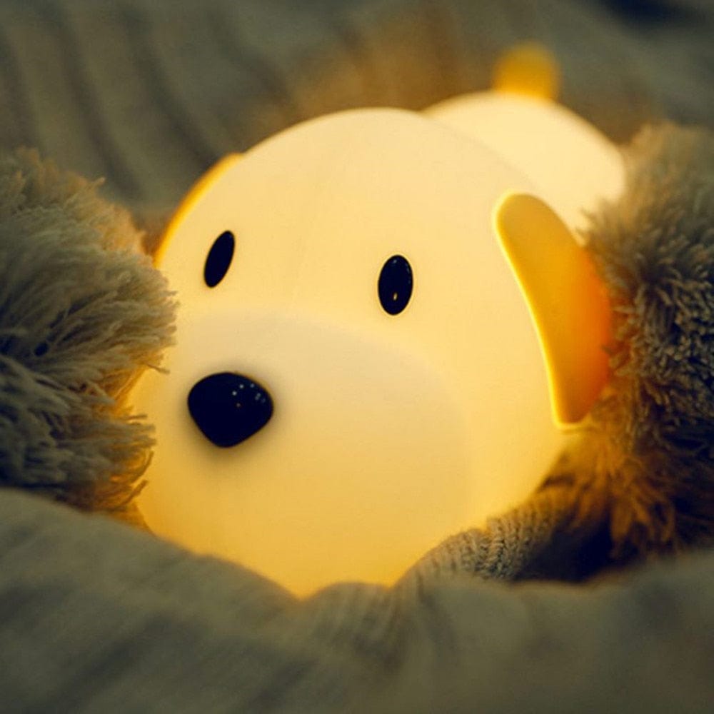 Inspodesk Illuminate Your Space With Endless fun: 'GlowPup' Playful LED Light