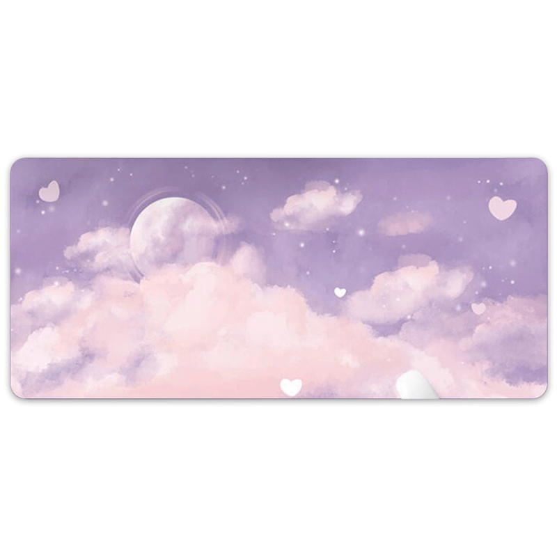 Inspodesk Immerse Yourself in Tranquil Pastel Landscapes: "Dreamscape" Desk Mat