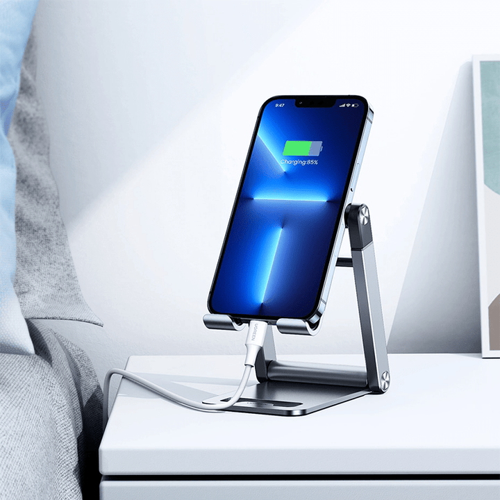 Inspodesk Lifting Phone Stand Elevate Your Phone Experience: 'Upvertic' Adjustable Phone Stand