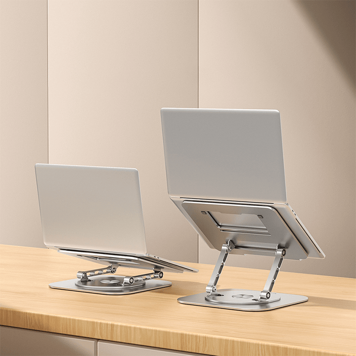 Inspodesk Revolutionize Your Laptop Experience: 'StandPro' Rotatable, Foldable Stand