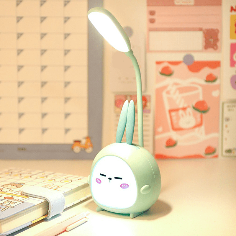 ILOVEMYHOME Store Macaron 'BunnyRoo' Cute USB Desk Lamp