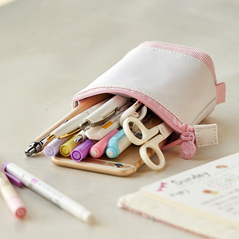 SQUMIDER Student Stationery Official Macaron 'Flyin' Cutesy Fold-Down Pencil Case