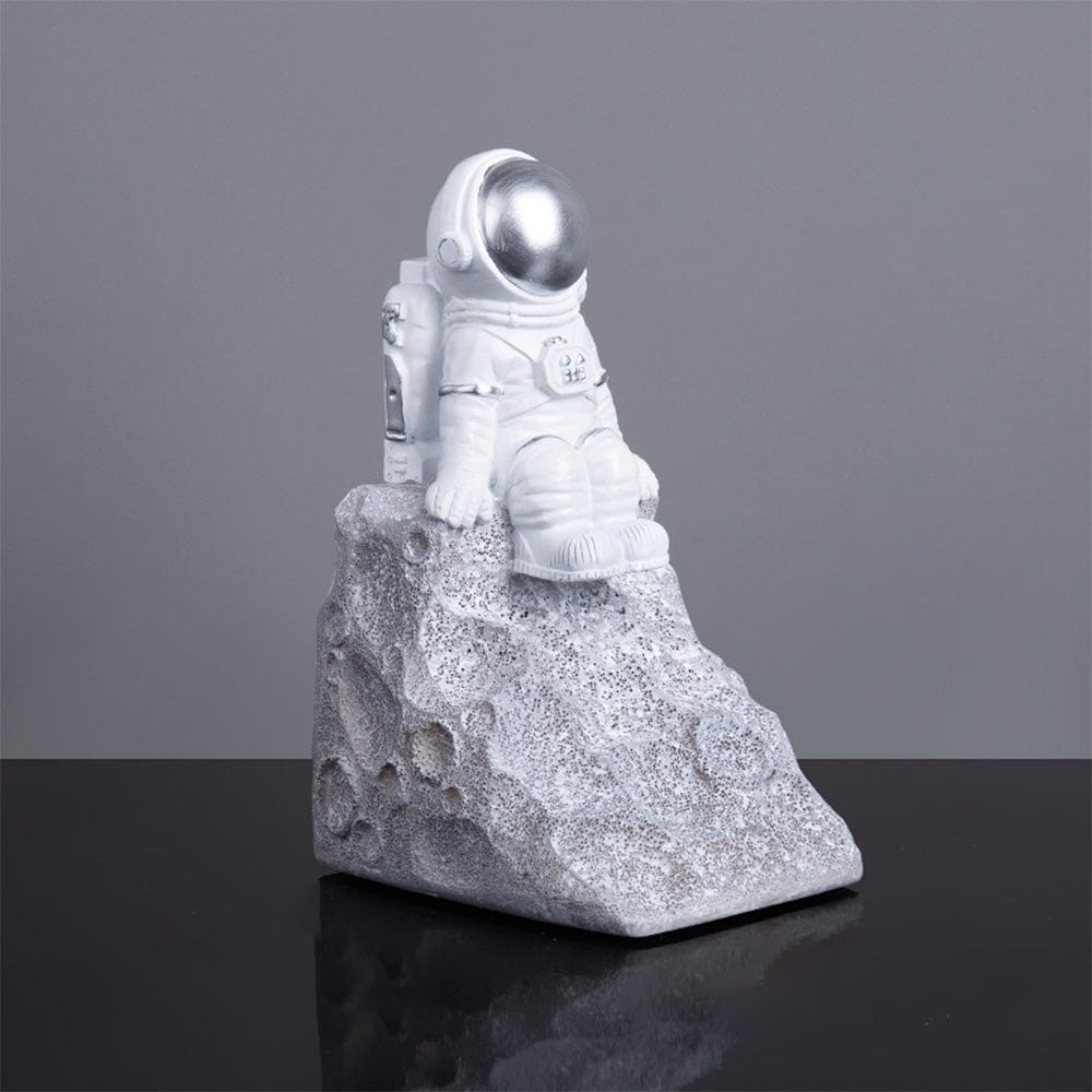 Merelucky Silver Astra 'SpaceAscent' Premium Resin Bookend