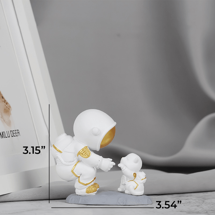 Merelucky Space Puppy Astra 'Cosmic Companion' Ornamental Desk Miniature
